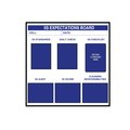 5S Supplies 5S Expectations Board Aluminum Dry Erase 36in x 36in 5SEXPBRD-3636-DRYERASE